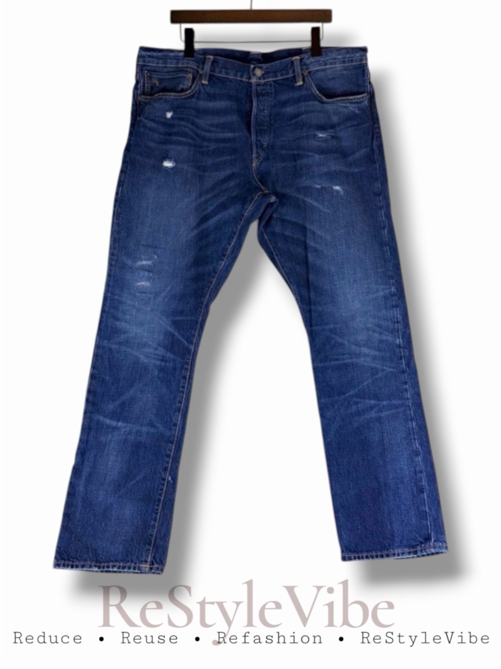 POLO RALPH LAUREN Men’s Size 40x32 Button Fly Sullivan Slim Fit Style